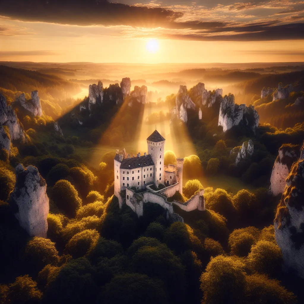 Szlakiem Orlich Gniazd: Historia i przyroda na Jurze Krakowsko-Częstochowskiej