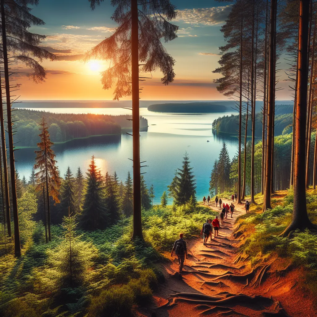 Wędrówki po Mazurach – trasy idealne na weekend