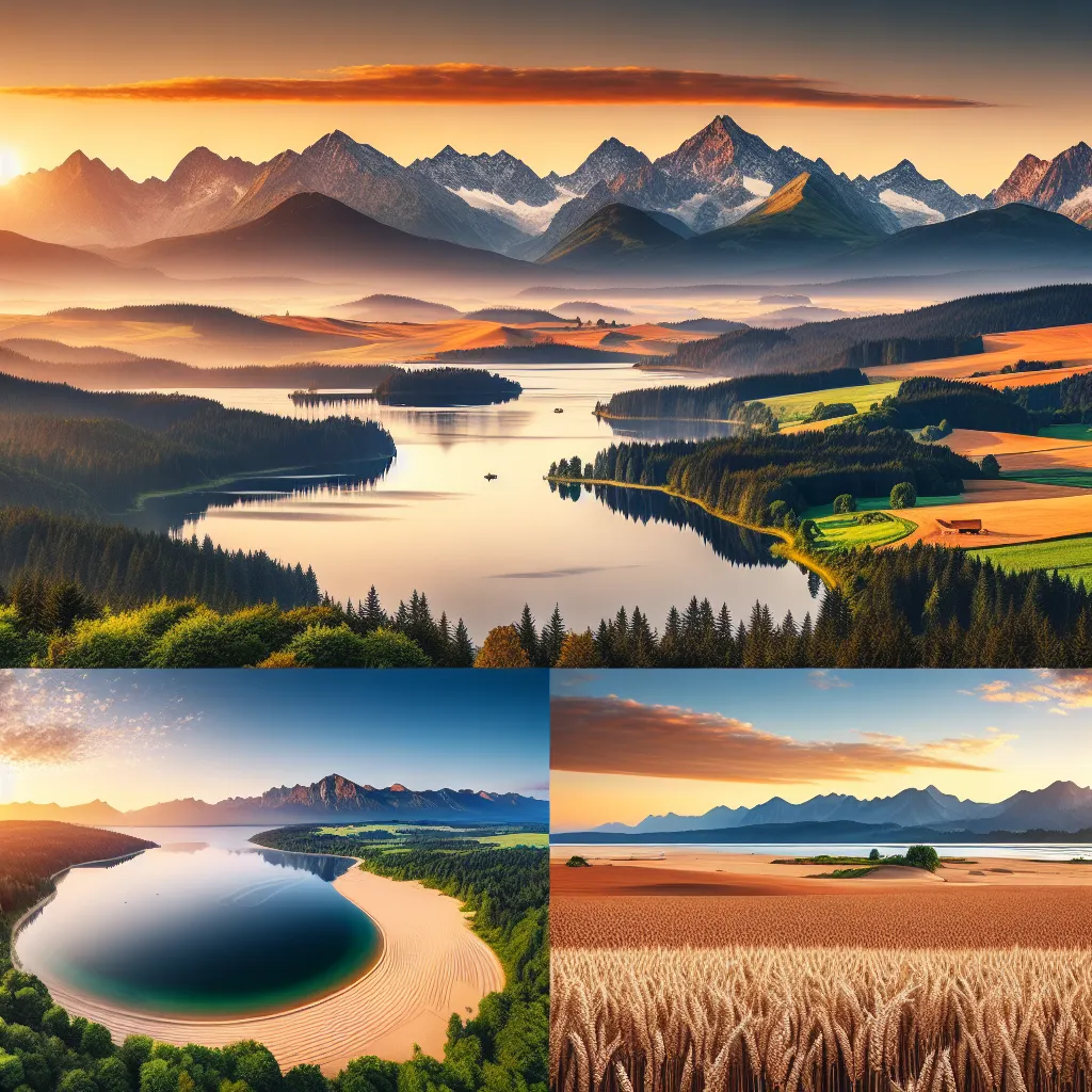 Magia polskich krajobrazów – od gór po Bałtyk