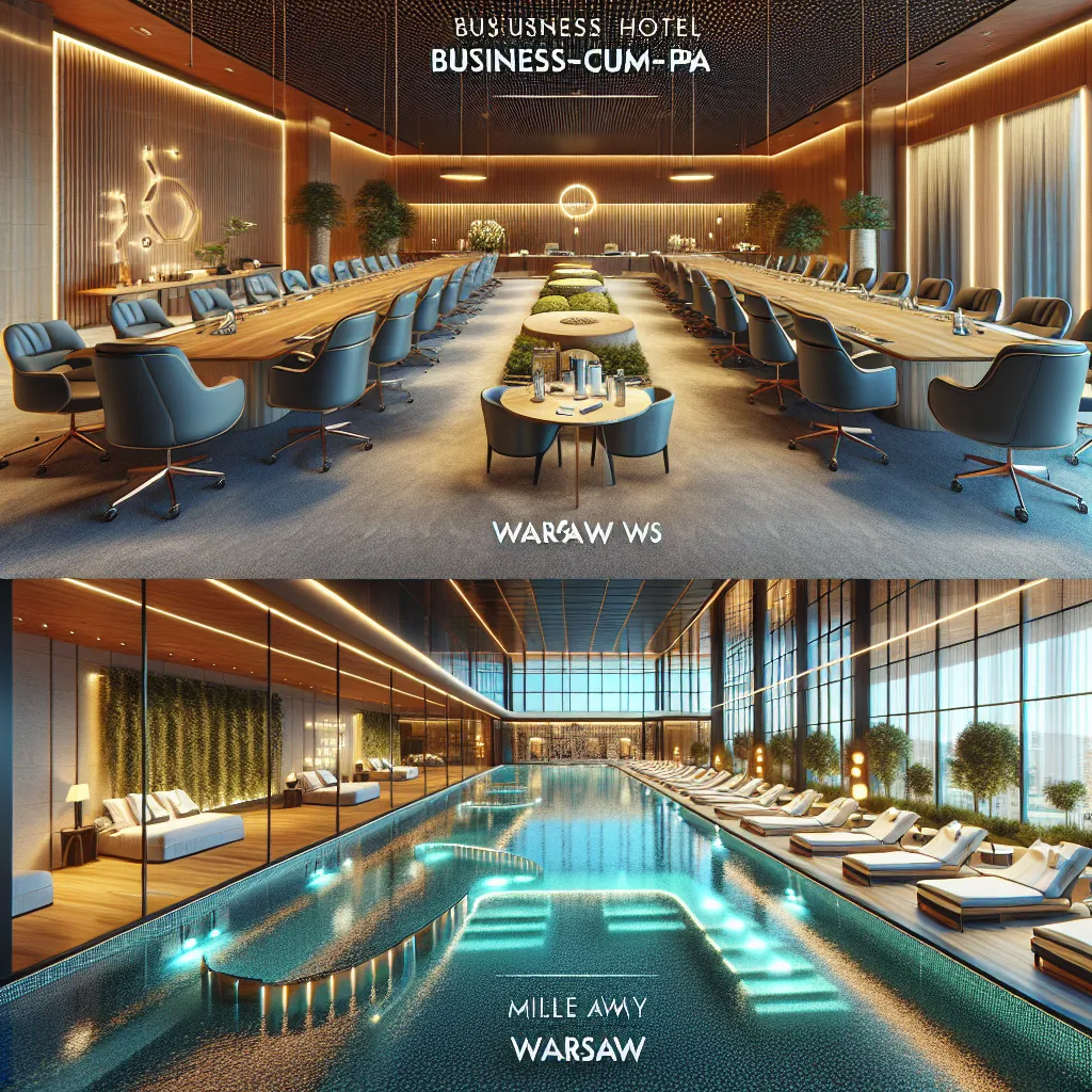 Warszawski hotel z salą konferencyjną i spa idealny dla biznesu i relaksu