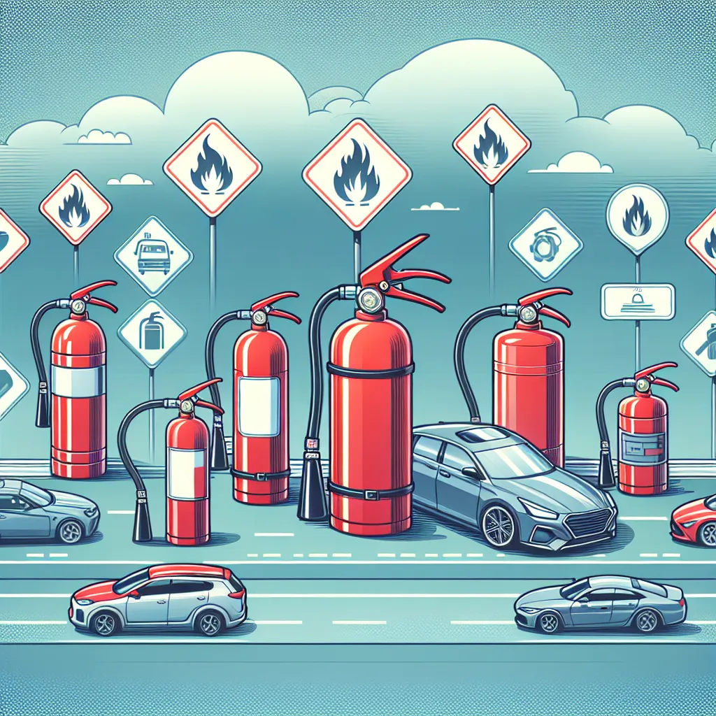 Wybór odpowiedniej gaśnicy samochodowej – klucz do bezpieczeństwa na drodze